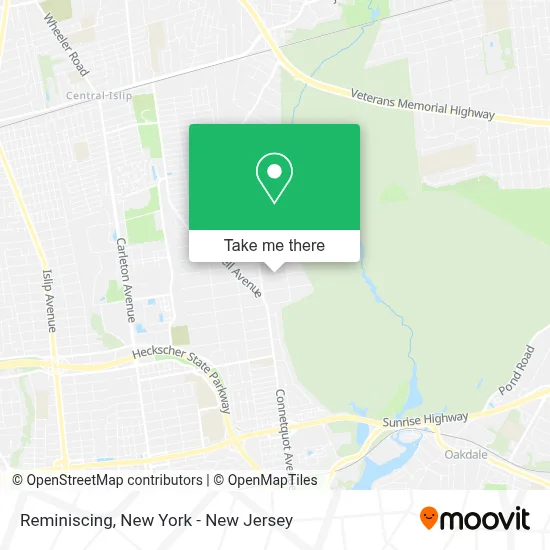 Reminiscing map