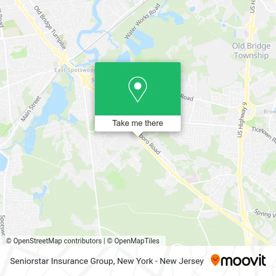 Seniorstar Insurance Group map