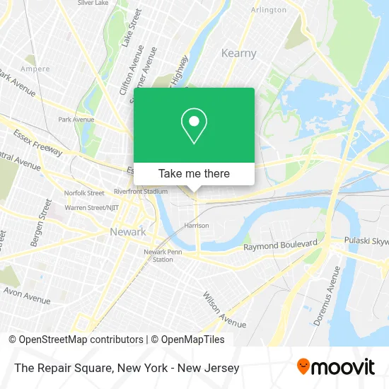 The Repair Square map