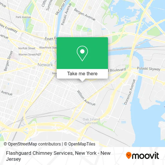 Flashguard Chimney Services map