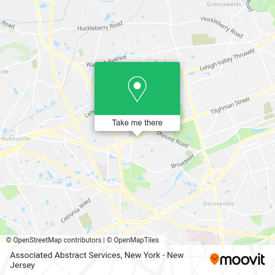 Associated Abstract Services map