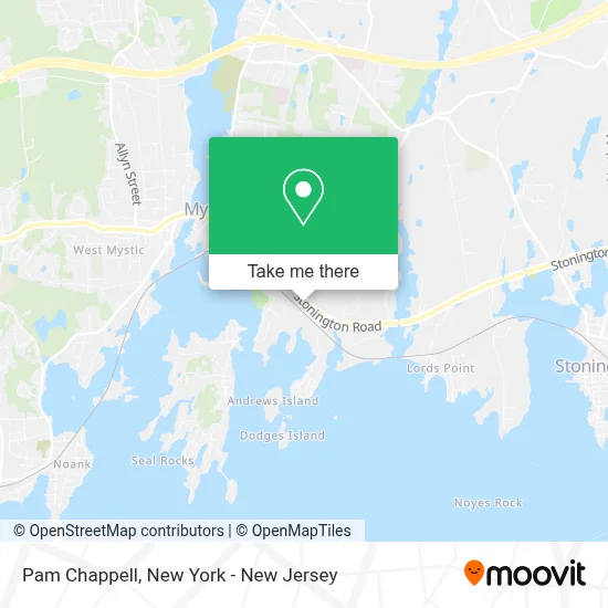 Pam Chappell map