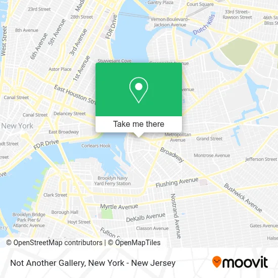 Not Another Gallery map
