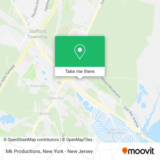 Mk Productions map