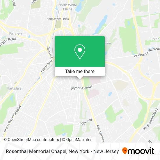 Rosenthal Memorial Chapel map