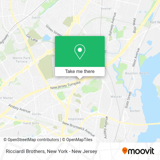 Ricciardi Brothers map