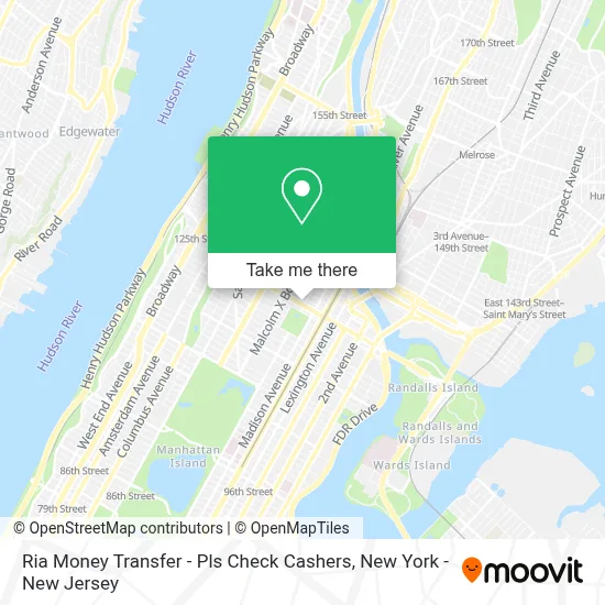 Ria Money Transfer - Pls Check Cashers map