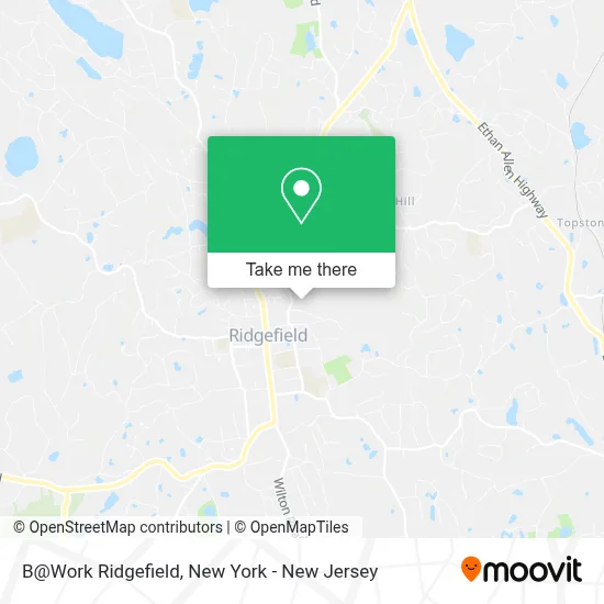 B@Work Ridgefield map