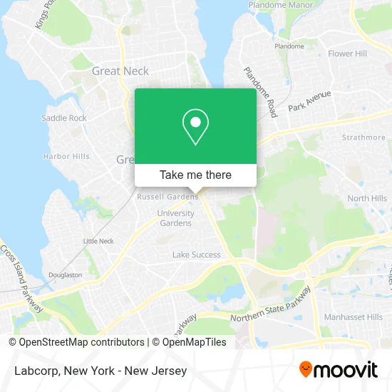 Labcorp map