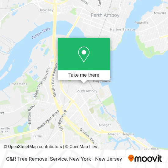 G&R Tree Removal Service map