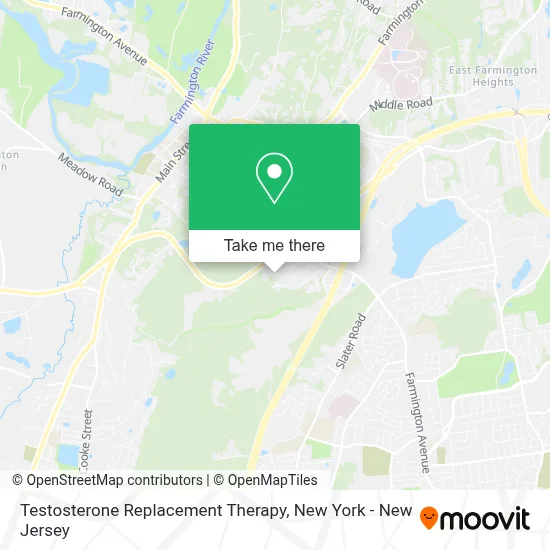 Testosterone Replacement Therapy map