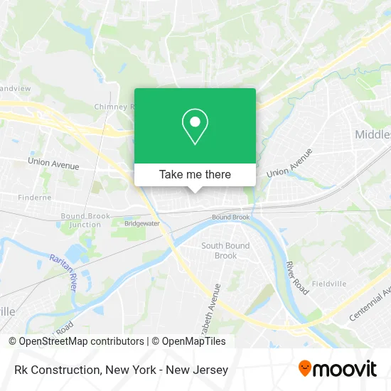 Rk Construction map