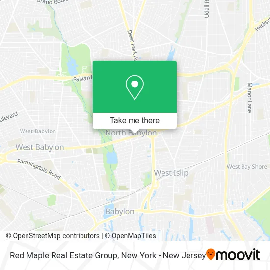 Red Maple Real Estate Group map