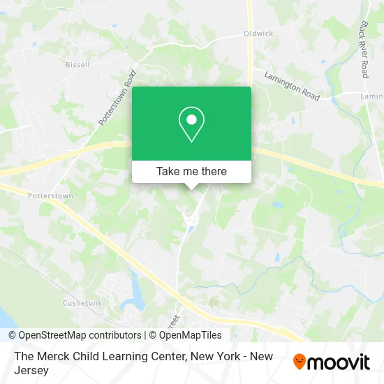 The Merck Child Learning Center map