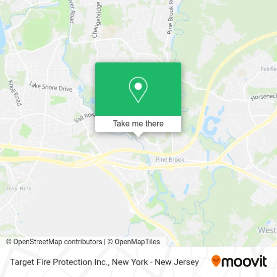 Target Fire Protection Inc. map