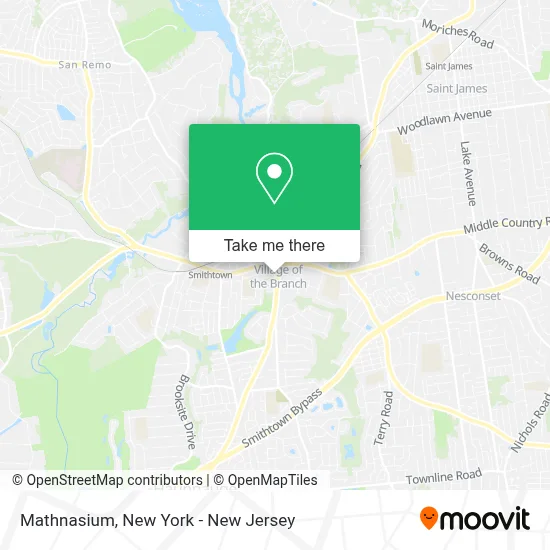Mathnasium map