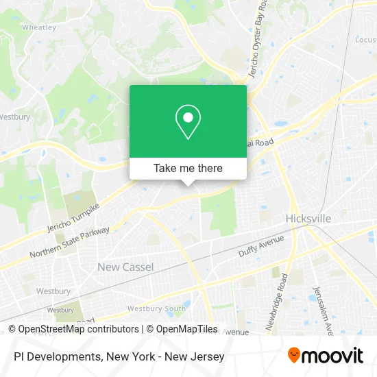 Pl Developments map