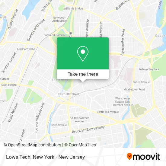 Lows Tech map