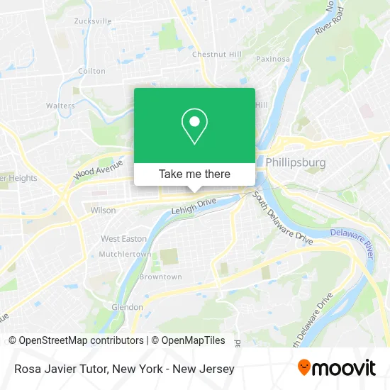 Rosa Javier Tutor map