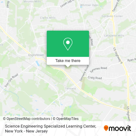 Science Engineering Specialized Learning Center map