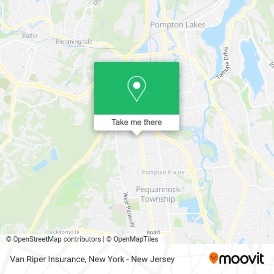 Van Riper Insurance map