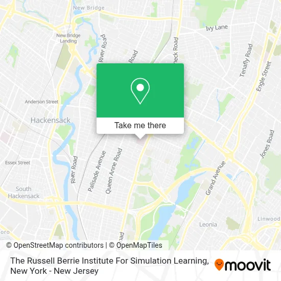 The Russell Berrie Institute For Simulation Learning map