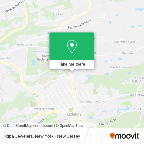 Ripa Jewelers map