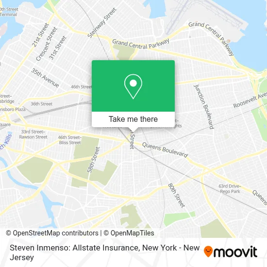 Steven Inmenso: Allstate Insurance map