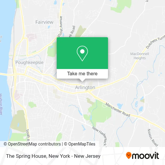 The Spring House map