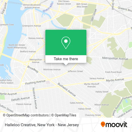 Halleloo Creative map