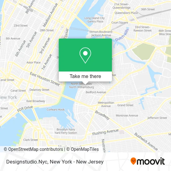 Designstudio.Nyc map