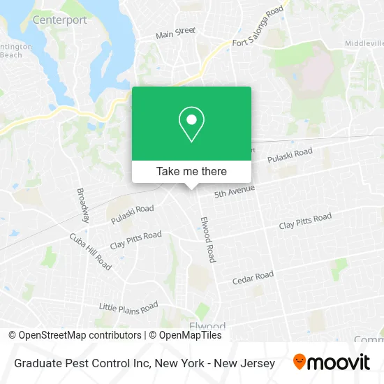 Graduate Pest Control Inc map