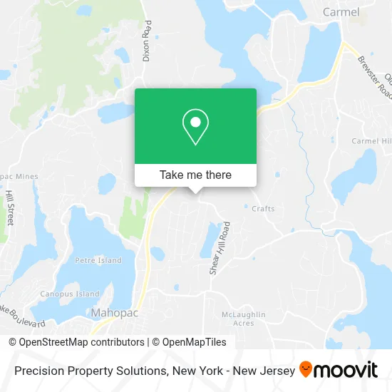 Precision Property Solutions map