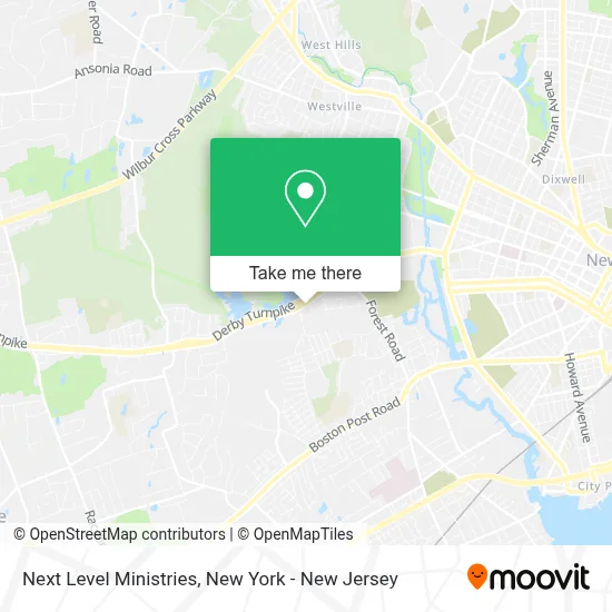 Next Level Ministries map