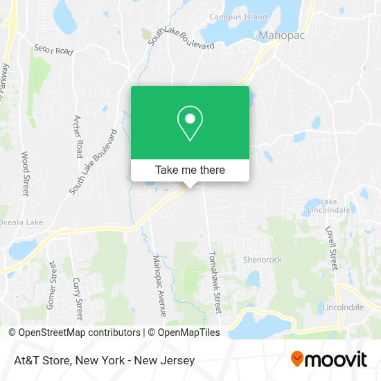 At&T Store map
