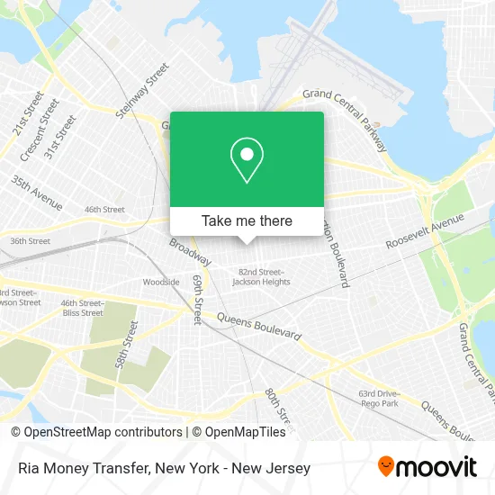 Ria Money Transfer map