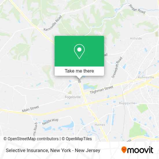 Selective Insurance map