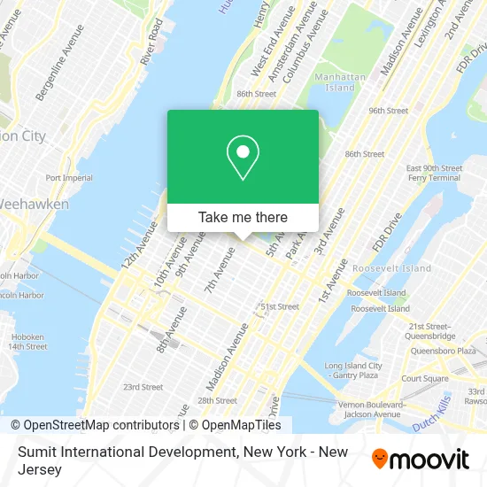 Sumit International Development map