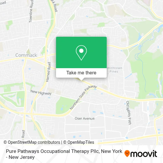 Pure Pathways Occupational Therapy Pllc map