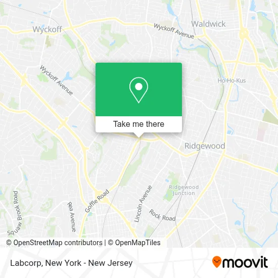 Labcorp map