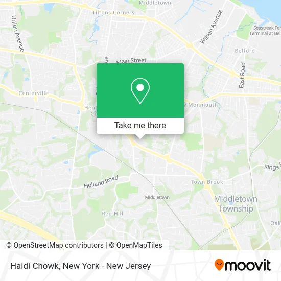 Haldi Chowk map