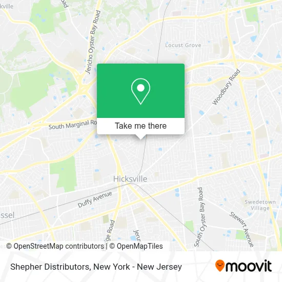 Shepher Distributors map