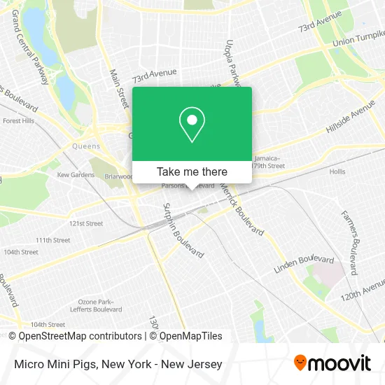 Micro Mini Pigs map