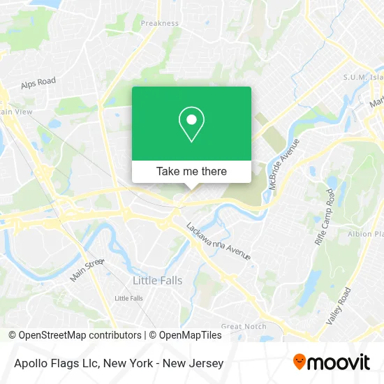 Apollo Flags Llc map
