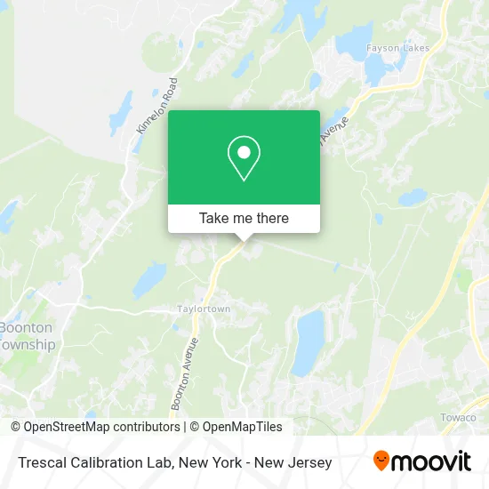 Trescal Calibration Lab map