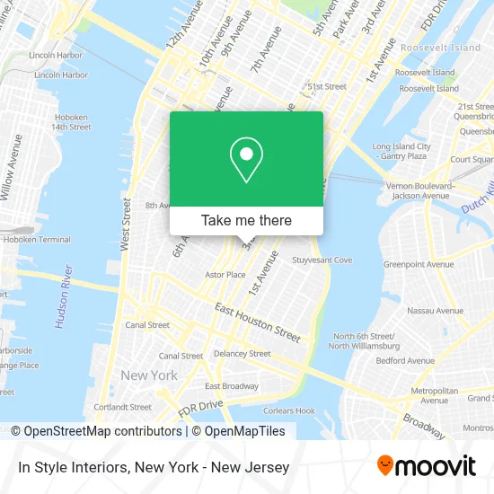 In Style Interiors map