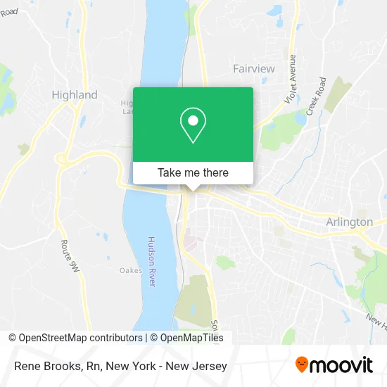 Rene Brooks, Rn map