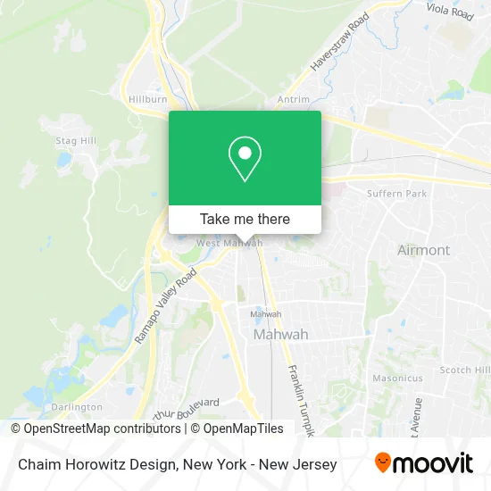 Chaim Horowitz Design map