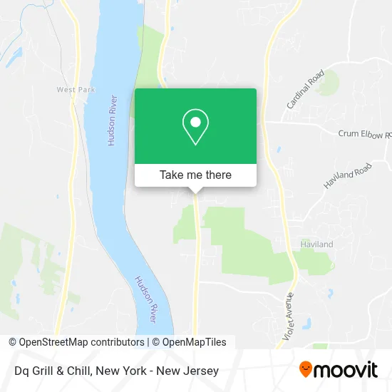 Dq Grill & Chill map