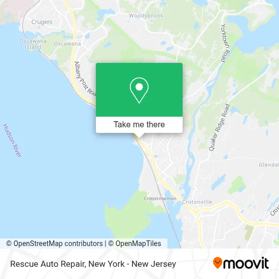 Rescue Auto Repair map